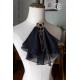 Miss Point Point Mansion Velvet Short Cape(Reservation/Full Payment Without Shipping)